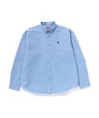 【アベイシングエイプ/A BATHING APE / MEN】のLINE CAMO JACQUARD OXFORD LS SHIRT 人気、トレンドファッション・服の通販 founy(ファニー) ファッション Fashion メンズファッション Fashion for Men ワンポイント One Point, Statement Accent thumbnail BLUE|ID: prp329100004835871 ipo3291000000035224756