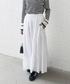 【シップス フォー ウィメン/SHIPS】のSHIPS any 洗濯機可能 エンブロイダリー シャンブレー ティアード スカート 人気、トレンドファッション・服の通販 founy(ファニー) ファッション Fashion レディースファッション Fashion for Women スカート Skirts ティアードスカート Tiered Skirts インド Indian Textile エンブロイダリー Embroidery Design 洗える Machine Washable コンパクト Compact, Small Size 今季 This Season, Current Season シャンブレー Chambray, Denim-Like Fabric ティアード Tiered, Tiered Style バランス Balance, Style Balance ポケット Pocket, Pocket Detail thumbnail ホワイト|ID: prp329100004835875 ipo3291000000035224786