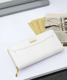 【サマンサタバサ プチチョイス/SamanTha Thavasa PeTiT Choice】のフラワーアーチ ラウンドジップ長財布 人気、トレンドファッション・服の通販 founy(ファニー) ファッション Fashion レディースファッション Fashion for Women ミニ財布・二つ折り財布 Wallets & Card Cases センター Center, Center Line フラワー Flower, Floral ポケット Pocket, Pocket Detail モチーフ Motif, Design Theme 財布 Wallet, Purse |ID:prp329100004835909