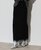 【インディヴィ/INDIVI】のカットシャギータイトスカート 人気、トレンドファッション・服の通販 founy(ファニー) ファッション Fashion レディースファッション Fashion for Women スカート Skirts エレガント 上品 Elegant シンプル Simple, Minimal スリット Slit, Slit Detail セットアップ Set-Up, Coordinated Outfit テクスチャー Texture, Textured Fabric トレンド Trend, Trending Now バランス Balance, Style Balance リラックス Relax, Relaxed Fit ロング Long, Long-Length thumbnail ブラック|ID: prp329100004835924 ipo3291000000035225206