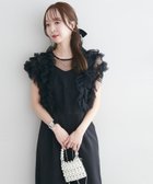 【ディスコート/Discoat】の【オケージョン】チュール使いセットオールインワン 人気、トレンドファッション・服の通販 founy(ファニー) ファッション Fashion レディースファッション Fashion for Women ワンピース Dresses オールインワン・ワンピース Dresses and Jumpsuits おすすめ Recommended / Our Picks インナー Innerwear オケージョン Occasion Wear コンパクト Compact, Small Size シアー Sheer, See-Through ジャケット Jacket, Outerwear スタイリッシュ Stylish, Fashionable チュール Tulip, Tulip Motif デニム Denim, Jeans Material thumbnail ブラック|ID: prp329100004835929 ipo3291000000035225235