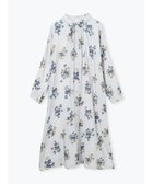 【ルディックパーク/LUDIC PARK】の水彩花柄ワンピース 人気、トレンドファッション・服の通販 founy(ファニー) ファッション Fashion レディースファッション Fashion for Women ワンピース Dresses おすすめ Recommended / Our Picks カーディガン Cardigan, Knitwear フレア Flare, Flared thumbnail グレー|ID: prp329100004835934 ipo3291000000035225257