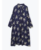 【ルディックパーク/LUDIC PARK】の水彩花柄ワンピース 人気、トレンドファッション・服の通販 founy(ファニー) ファッション Fashion レディースファッション Fashion for Women ワンピース Dresses おすすめ Recommended / Our Picks カーディガン Cardigan, Knitwear フレア Flare, Flared thumbnail 紺|ID: prp329100004835934 ipo3291000000035225258