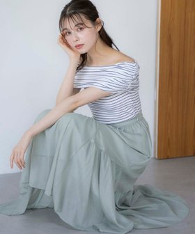 【ノエラ/Noela】のギャザー切り替えスカート 人気、トレンドファッション・服の通販 founy(ファニー) ファッション Fashion レディースファッション Fashion for Women スカート Skirts アシンメトリー Asymmetrical Style ギャザー Gathered, Ruffled シンプル Simple, Minimal ポケット Pocket, Pocket Detail 切替 Switching, Contrast Panel |ID:prp329100004835954