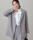 【グローバルワーク/GLOBAL WORK】のMATINEE LINE/ライトミックス/ワイドジャケット/624979 人気、トレンドファッション・服の通販 founy(ファニー) ファッション Fashion レディースファッション Fashion for Women アウター Coat / Outerwear Collection レディースジャケット・軽アウター Jackets おすすめ Recommended / Our Picks シンプル Simple, Minimal ジャケット Jacket, Outerwear セットアップ Set-Up, Coordinated Outfit ダブル Double, Double-Breasted デニム Denim, Jeans Material ミックス Mix, Mixed Style ワイド Wide, Wide Fit thumbnail グレー12|ID: prp329100004835963 ipo3291000000035225475