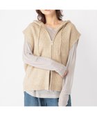 【スタディオ クリップ/studio CLIP】のZIPフーディニットベスト 人気、トレンドファッション・服の通販 founy(ファニー) ファッション Fashion レディースファッション Fashion for Women アウター Coat / Outerwear Collection トップス・カットソー Cut & Sew Tops ニット Knit Tops & Sweaters ベスト&ジレ / 重ね着スタイル Vests & Gilets おすすめ Recommended / Our Picks カットソー Cut and Sewn Top ジップ Zip, Zipper ストレッチ Stretch, Stretchy Fabric ベスト Vest, Waistcoat 畦 Ribbed Knit A/W・秋冬 Autumn/Winter 防寒 Cold Protection, Winter-Ready thumbnail ライトベージュ56|ID: prp329100004835968 ipo3291000000035225573