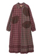 【ピンクハウス/PINK HOUSE】のくまアップリケ使いオリジナルタータンチェックワンピース 人気、トレンドファッション・服の通販 founy(ファニー) ファッション Fashion レディースファッション Fashion for Women ワンピース Dresses ウォーム Warm Fabric パッチワーク Patchwork, Mixed Fabric ピーチ Peach, Soft Touch フリル Frill, Ruffle thumbnail アカ系|ID: prp329100004835979 ipo3291000000035225637