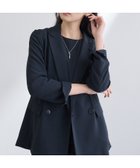 【インディヴィ/INDIVI】の【洗える/多機能/SETUP可】こなれダブルジャケット 人気、トレンドファッション・服の通販 founy(ファニー) ファッション Fashion レディースファッション Fashion for Women アウター Coat / Outerwear Collection レディースジャケット・軽アウター Jackets ヴィンテージ Vintage Style 洗える Machine Washable ジャケット Jacket, Outerwear ストレッチ Stretch, Stretchy Fabric スマート Smart, Elegant ダブル Double, Double-Breasted ポケット Pocket, Pocket Detail リラックス Relax, Relaxed Fit ワイド Wide, Wide Fit おすすめ Recommended / Our Picks thumbnail ネイビー|ID: prp329100004835980 ipo3291000000035225657