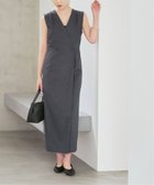 【ノーブル / スピック&スパン/NOBLE / Spick & Span】の麻ストレッチロングジレワンピース 人気、トレンドファッション・服の通販 founy(ファニー) ファッション Fashion レディースファッション Fashion for Women アウター Coat / Outerwear Collection おすすめ Recommended / Our Picks ジャケット Jacket, Outerwear ストレッチ Stretch, Stretchy Fabric セットアップ Set-Up, Coordinated Outfit トレンド Trend, Trending Now フロント Front, Front Design 夏 Summer 定番 Standard, Basic Item 春 Spring S/S・春夏 SS, Spring/Summer, Warm Season thumbnail グレー|ID: prp329100004835981 ipo3291000000035225671