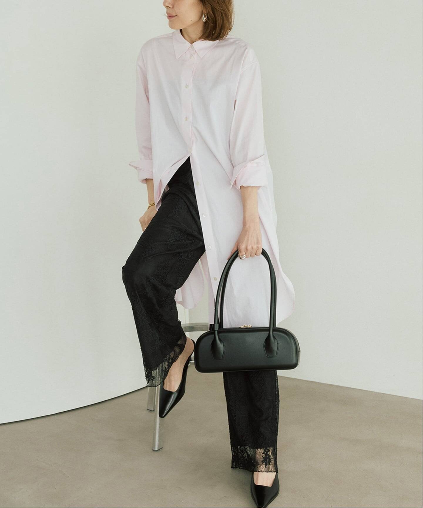 【ヴェルメイユ パー イエナ/VERMEIL par iena】のLong シャツ インテリア・キッズ・メンズ・レディースファッション・服の通販 founy(ファニー) 　ファッション　Fashion　レディースファッション　Fashion for Women　トップス・カットソー　Cut & Sew Tops　シャツ・ブラウス・オフィスカジュアル　Elegant Blouses & Button-Ups　2026年　2026　シンプル　Simple, Minimal　デニム　Denim, Jeans Material　ロング　Long, Long-Length　羽織　Haori, Light Jacket　ピンク|ID: prp329100004835993 ipo3291000000035225729