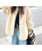 【ルクールブラン/le.coeur blanc】のリバーシブルフェイクムートンコート 人気、トレンドファッション・服の通販 founy(ファニー) ファッション Fashion レディースファッション Fashion for Women アウター Coat / Outerwear Collection コート・ロングコート・ピーコート Long Coats, Peacoats & More おすすめ Recommended / Our Picks パイピング Piping, Trim Design フェイクムートン Faux Shearling, Faux Mouton フェミニン Feminine, Girly ムートン Shearling, Mouton thumbnail グレージュ|ID: prp329100004835995 ipo3291000000035225737