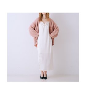 【セルフィスト/SELFIST】の【一花さんコラボ】ニットカーデ サテンワンピースSET 人気、トレンドファッション・服の通販 founy(ファニー) ファッション Fashion レディースファッション Fashion for Women ワンピース Dresses カーディガン Cardigan, Knitwear コラボ Collaboration, Collab サテン Satin, Glossy Fabric ジャケット Jacket, Outerwear スラックス Slacks, Dress Pants スリット Slit, Slit Detail デニム Denim, Jeans Material トレンド Trend, Trending Now フェミニン Feminine, Girly フロント Front, Front Design おすすめ Recommended / Our Picks エレガント 上品 Elegant |ID:prp329100004836009