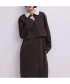 【アダム エ ロペ/ADAM ET ROPE'】の【WEB限定】カーディガンセットワンピース 人気、トレンドファッション・服の通販 founy(ファニー) ファッション Fashion レディースファッション Fashion for Women ワンピース Dresses インナー Innerwear カーディガン Cardigan, Knitwear ショルダー Shoulder, Shoulder Strap デニム Denim, Jeans Material ドロップ Drop Shoulder, Dropped Style なめらか Smooth, Silky Texture ノースリーブ Sleeveless, No-Sleeve バランス Balance, Style Balance フラット Flat, Flat Shoes フランス France, French ポケット Pocket, Pocket Detail リラックス Relax, Relaxed Fit エレガント 上品 Elegant 2026年 2026 thumbnail ダークブラウン系(21)|ID: prp329100004836017 ipo3291000000035225837