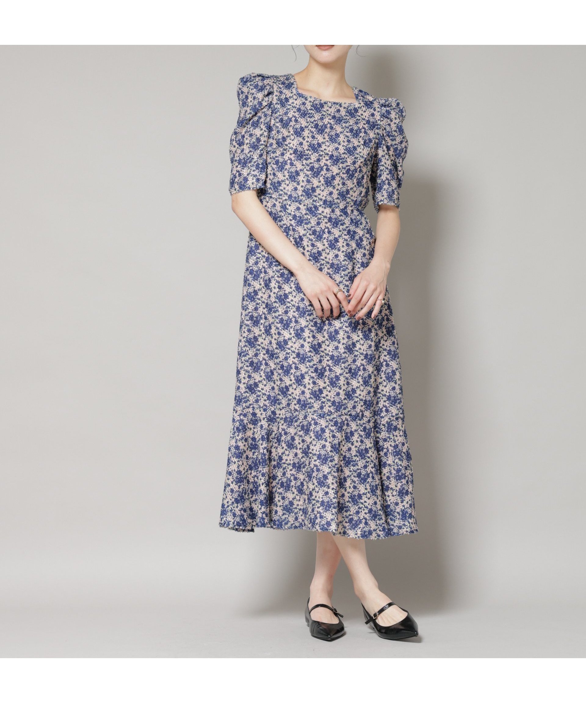 【ナノ ユニバース/nano universe】のtroisieme chaco/CUT JACQUARD PRINT ワンピース 人気、トレンドファッション・服の通販 founy(ファニー) 　ファッション　Fashion　レディースファッション　Fashion for Women　ワンピース　Dresses　アクセサリー　Fashion Accessories　ウォッシャブル　Machine Washable　カットジャガード　Cut Jacquard　カーディガン　Cardigan, Knitwear　ギャザー　Gathered, Ruffled　クラシカル　Classical, Vintage-Inspired　ジャケット　Jacket, Outerwear　スリーブ　Sleeve, Long Sleeve / Short Sleeve　定番　Standard, Basic Item　人気　Popular, Best Seller　パール　Pearl, Pearl Accent　フォーマル　Formal, Dressy　フレア　Flare, Flared　おすすめ　Recommended / Our Picks　エレガント 上品　Elegant　2025年　2025　2025-2026秋冬・A/W　Autumn/Winter 2025–26 AW25–26　 other-1|ID: prp329100004836031 ipo3291000000035225932