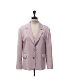 【ティーチ/TEECHI】の「ニュースタンダードジャケット」 スペリオウールミックス 人気、トレンドファッション・服の通販 founy(ファニー) ファッション Fashion レディースファッション Fashion for Women アウター Coat / Outerwear Collection レディースジャケット・軽アウター Jackets ジャケット Jacket, Outerwear セットアップ Set-Up, Coordinated Outfit デニム Denim, Jeans Material ミックス Mix, Mixed Style ワイド Wide, Wide Fit thumbnail PINK|ID: prp329100004836036 ipo3291000000035225974