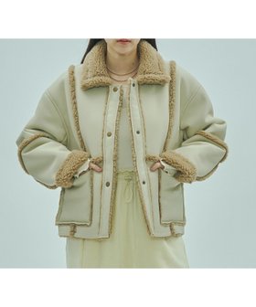 【ローズバッド/ROSE BUD】のFAUX MOUTON 2WAY JACKET 人気、トレンドファッション・服の通販 founy(ファニー) ファッション Fashion レディースファッション Fashion for Women アウター Coat / Outerwear Collection レディースジャケット・軽アウター Jackets コンパクト Compact, Small Size デニム Denim, Jeans Material フェミニン Feminine, Girly ベーシック Basic, Essential リバーシブル Reversible, Two-Sided 冬 Winter / This Winter 再入荷 Restock / Back in Stock おすすめ Recommended / Our Picks エレガント 上品 Elegant |ID:prp329100004836038