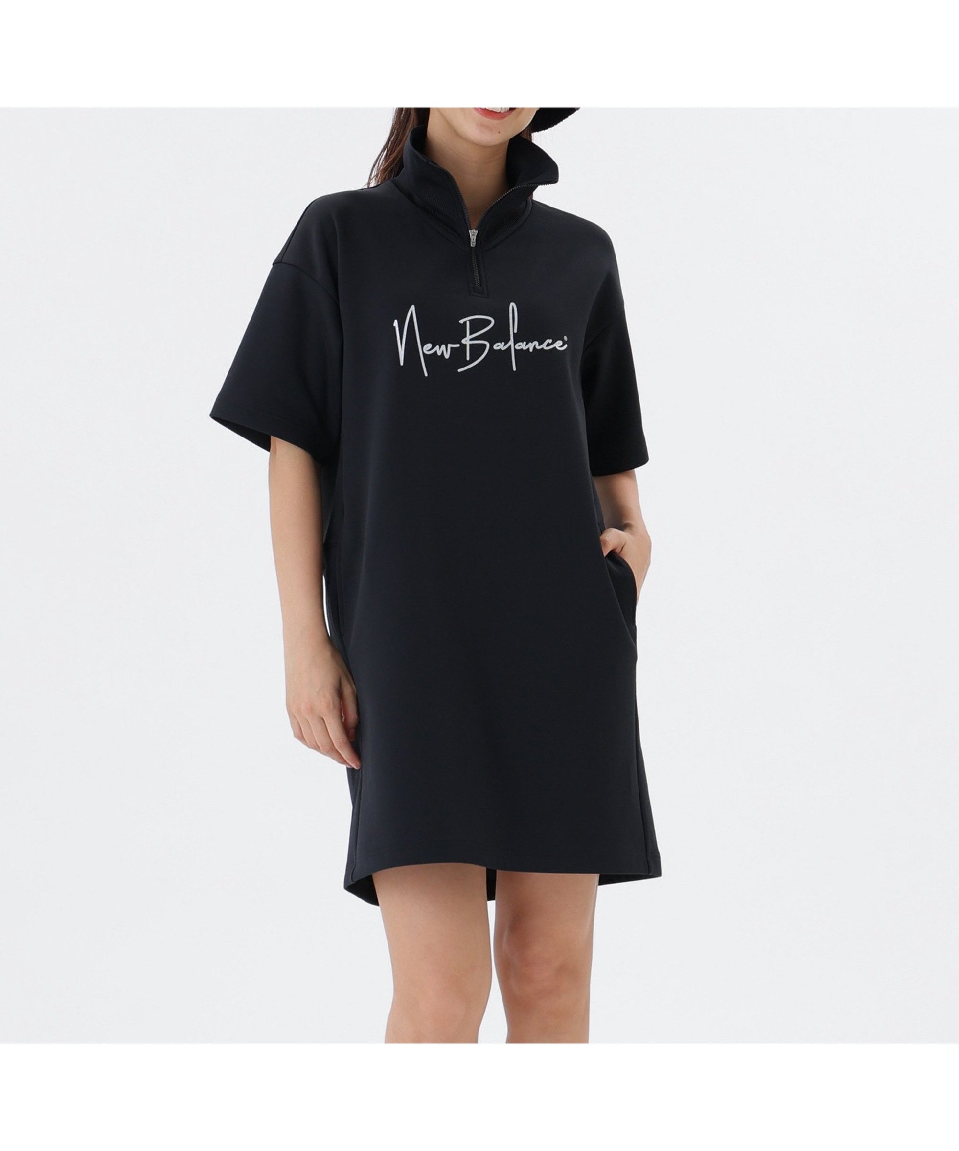【ニューバランス ゴルフ/New Balance Golf】の保形性 ストレッチ スウェット ハーフジップ ワンピース (WOMENS) 人気、トレンドファッション・服の通販 founy(ファニー) 　ファッション　Fashion　レディースファッション　Fashion for Women　ワンピース　Dresses　スウェット / スエット　Sweatshirt, Sweatwear　ストレッチ　Stretch, Stretchy Fabric　リラックス　Relax, Relaxed Fit　 other-1|ID: prp329100004836043 ipo3291000000035226027