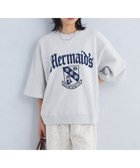 【ユナイテッドアローズ/UNITED ARROWS】の【別注】 RUSSELL ATHLETIC ハーフスリーブ スウェット プルオーバー 人気、トレンドファッション・服の通販 founy(ファニー) ファッション Fashion レディースファッション Fashion for Women トップス・カットソー Cut & Sew Tops レディースパーカー・カジュアルフーディー Casual Hoodies & Sweatshirts カジュアルプルオーバー・ニットトップス Pullovers & Knit Tops / Casual Pullovers スウェット・クルーネックトップス Sweatshirts & Crewnecks / Relaxed Fit Sweat Tops アメリカン American Style 春 Spring サテン Satin, Glossy Fabric スウェット / スエット Sweatshirt, Sweatwear スリーブ Sleeve, Long Sleeve / Short Sleeve ハーフ Half, Half-Length フェミニン Feminine, Girly プリント Print, Printed Pattern ボトム Bottoms, Lower Wear 別注 Limited Edition, Custom Order ラッセル Raschel, Raschel Lace ラバー Rubber, Rubber Sole レース Lace, Lace Fabric アウトレット Outlet / Clearance 夏 Summer thumbnail MD.GRAY|ID: prp329100004836048 ipo3291000000035226111