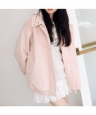 【ヘザー/Heather】のスタンドシャギーミドルブルゾン 人気、トレンドファッション・服の通販 founy(ファニー) ファッション Fashion レディースファッション Fashion for Women アウター Coat / Outerwear Collection ブルゾンジャケット・スポーティアウター Blouson Jackets おすすめ Recommended / Our Picks スタンド Stand Collar, Upright Stand デニム Denim, Jeans Material フェミニン Feminine, Girly ブルゾン Blouson, Bomber Jacket ボトム Bottoms, Lower Wear ロング Long, Long-Length ワイド Wide, Wide Fit 春 Spring thumbnail ピンク|ID: prp329100004836057 ipo3291000000035226182