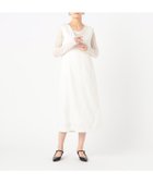 【コムサ/COMME CA】のデニム調スラブストレッチ ジャンパースカート 人気、トレンドファッション・服の通販 founy(ファニー) ファッション Fashion レディースファッション Fashion for Women スカート Skirts インナー Innerwear ストレッチ Stretch, Stretchy Fabric ストレート Straight, Straight Cut ダブル Double, Double-Breasted デニム Denim, Jeans Material 定番 Standard, Basic Item ファブリック Fabric, Textile thumbnail 01:ホワイト|ID: prp329100004836060 ipo3291000000035226206