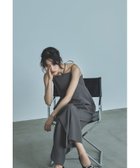 【ビーフラット/bflat】のダブルクロスオールインワンドレス パンツドレス ストライプ パーティードレス 人気、トレンドファッション・服の通販 founy(ファニー) ファッション Fashion レディースファッション Fashion for Women パンツ Pants & Trousers インナー Innerwear オケージョン Occasion Wear カットソー Cut and Sewn Top シアー Sheer, See-Through ストライプ Stripe, Striped Pattern センター Center, Center Line ダブル Double, Double-Breasted ドレス Dress, One-Piece フィット Fit, Slim Fit フロント Front, Front Design ポケット Pocket, Pocket Detail リボン Ribbon, Bow おすすめ Recommended / Our Picks 結婚式 Wedding 披露宴 Wedding Reception 二次会 After Party thumbnail チャコール|ID: prp329100004836063 ipo3291000000035226229