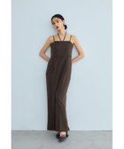 【ビーフラット/bflat】のダブルクロスオールインワンドレス パンツドレス ストライプ パーティードレス 人気、トレンドファッション・服の通販 founy(ファニー) ファッション Fashion レディースファッション Fashion for Women パンツ Pants & Trousers インナー Innerwear オケージョン Occasion Wear カットソー Cut and Sewn Top シアー Sheer, See-Through ストライプ Stripe, Striped Pattern センター Center, Center Line ダブル Double, Double-Breasted ドレス Dress, One-Piece フィット Fit, Slim Fit フロント Front, Front Design ポケット Pocket, Pocket Detail リボン Ribbon, Bow おすすめ Recommended / Our Picks 結婚式 Wedding 披露宴 Wedding Reception 二次会 After Party thumbnail ブラウン|ID: prp329100004836063 ipo3291000000035226234