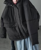 【ビーフラット/bflat】のスタンドカラー中綿パディングコート 人気、トレンドファッション・服の通販 founy(ファニー) ファッション Fashion レディースファッション Fashion for Women アウター Coat / Outerwear Collection コート・ロングコート・ピーコート Long Coats, Peacoats & More おすすめ Recommended / Our Picks シンプル Simple, Minimal ジップ Zip, Zipper スタンド Stand Collar, Upright Stand トレンド Trend, Trending Now ドローコード Drawcord, Drawstring Cord バルーン Balloon, Balloon Silhouette マフラー Scarf, Muffler 軽量 Lightweight, Ultra Light thumbnail ブラック|ID: prp329100004836064 ipo3291000000035226242