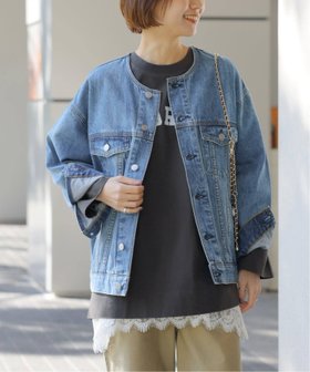 【ジャーナルスタンダード レリューム/JOURNAL STANDARD relume】の《追加3》デニムジャケット 人気、トレンドファッション・服の通販 founy(ファニー) ファッション Fashion レディースファッション Fashion for Women アウター Coat / Outerwear Collection レディースジャケット・軽アウター Jackets デニムジャケット / カジュアルアウター Denim Jackets 2025年 2025 2025-2026秋冬・A/W Autumn/Winter 2025–26 AW25–26 おすすめ Recommended / Our Picks ジャケット Jacket, Outerwear デニム Denim, Jeans Material 抗菌 Antibacterial, Bacteria-Resistant |ID:prp329100004836067