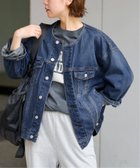 【ジャーナルスタンダード レリューム/JOURNAL STANDARD relume】の《追加3》デニムジャケット 人気、トレンドファッション・服の通販 founy(ファニー) ファッション Fashion レディースファッション Fashion for Women アウター Coat / Outerwear Collection レディースジャケット・軽アウター Jackets デニムジャケット / カジュアルアウター Denim Jackets 2025年 2025 2025-2026秋冬・A/W Autumn/Winter 2025–26 AW25–26 おすすめ Recommended / Our Picks ジャケット Jacket, Outerwear デニム Denim, Jeans Material 抗菌 Antibacterial, Bacteria-Resistant thumbnail ネイビー|ID: prp329100004836067 ipo3291000000035226255