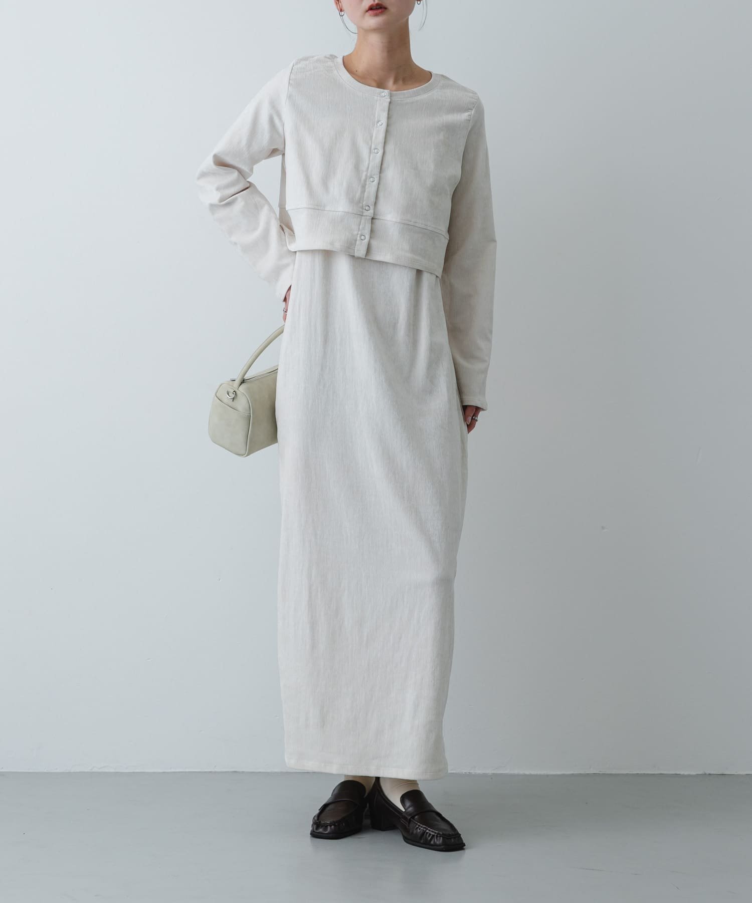 【センスオブプレイス/SENSE OF PLACE by URBAN RESEARCH】の2Pベロアアンサンブルワンピース 人気、トレンドファッション・服の通販 founy(ファニー) 　ファッション　Fashion　レディースファッション　Fashion for Women　ワンピース　Dresses　アンサンブル　Ensemble Set　カーディガン　Cardigan, Knitwear　コンパクト　Compact, Small Size　ショート　Short, Short Length　シンプル　Simple, Minimal　バランス　Balance, Style Balance　ベロア　Velour, Soft Velvet　リラックス　Relax, Relaxed Fit　A/W・秋冬　Autumn/Winter　冬　Winter / This Winter　2025年　2025　2025-2026秋冬・A/W　Autumn/Winter 2025–26 AW25–26　 other-1|ID: prp329100004836068 ipo3291000000035226256