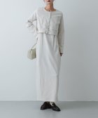 【センスオブプレイス/SENSE OF PLACE by URBAN RESEARCH】の2Pベロアアンサンブルワンピース 人気、トレンドファッション・服の通販 founy(ファニー) ファッション Fashion レディースファッション Fashion for Women ワンピース Dresses アンサンブル Ensemble Set カーディガン Cardigan, Knitwear コンパクト Compact, Small Size ショート Short, Short Length シンプル Simple, Minimal バランス Balance, Style Balance ベロア Velour, Soft Velvet リラックス Relax, Relaxed Fit A/W・秋冬 Autumn/Winter 冬 Winter / This Winter 2025年 2025 2025-2026秋冬・A/W Autumn/Winter 2025–26 AW25–26 thumbnail アイボリー|ID: prp329100004836068 ipo3291000000035226257