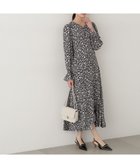 【プロポーション ボディドレッシング/PROPORTION BODY DRESSING】のタイニーフラワーワンピース 人気、トレンドファッション・服の通販 founy(ファニー) ファッション Fashion レディースファッション Fashion for Women ワンピース Dresses トレンド Trend, Trending Now プリント Print, Printed Pattern ラップ Wrap, Wrap Design thumbnail ブラック|ID: prp329100004836073 ipo3291000000035226296