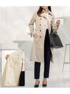 【アッドルージュ/AddRouge】の【取り外しライナー付】トレンチコート レディース スプリングコート ロング丈 人気、トレンドファッション・服の通販 founy(ファニー) ファッション Fashion レディースファッション Fashion for Women アウター Coat / Outerwear Collection コート・ロングコート・ピーコート Long Coats, Peacoats & More トレンチコート / 春秋の定番アウター Trench Coats ウォッシャブル Machine Washable 洗える Machine Washable キルティング Quilted, Quilting 抗菌 Antibacterial, Bacteria-Resistant 軽量 Lightweight, Ultra Light シンプル Simple, Minimal スマート Smart, Elegant スーツ Suit, Formalwear ダブル Double, Double-Breasted トレンチ Trench, Trench Coat 定番 Standard, Basic Item フォーマル Formal, Dressy ベーシック Basic, Essential ポケット Pocket, Pocket Detail ライナー Liner, Inner Layer ロング Long, Long-Length 冬 Winter / This Winter A/W・秋冬 Autumn/Winter 再入荷 Restock / Back in Stock おすすめ Recommended / Our Picks セレモニー Ceremony 卒業式 Graduation Ceremony ビジネス 仕事 通勤 Business / Work / Commuting thumbnail ofbe( オフベージュ)/|ID: prp329100004836074 ipo3291000000035226294