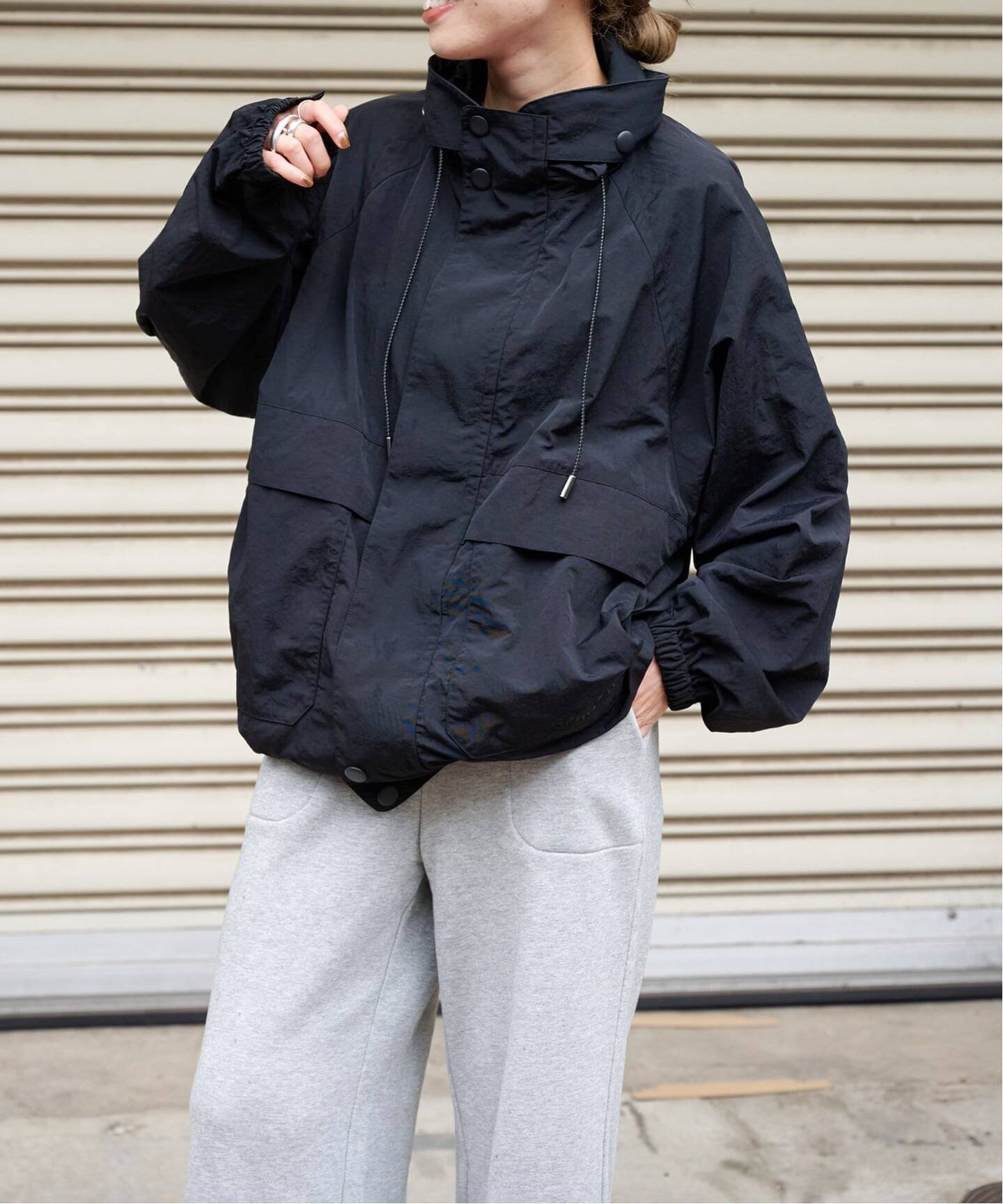 【アウトドアプロダクツ ユージュアルシングス/OUTDOOR PRODUCTS Usual Things】のアスレチックブルゾン 撥水/ユニセックス着用可 インテリア・キッズ・メンズ・レディースファッション・服の通販 founy(ファニー) 　ファッション　Fashion　レディースファッション　Fashion for Women　アウター　Coat / Outerwear Collection　ブルゾンジャケット・スポーティアウター　Blouson Jackets　アウトドア　Outdoor Clothing　インナー　Innerwear　軽量　Lightweight, Ultra Light　スタンド　Stand Collar, Upright Stand　スマート　Smart, Elegant　デニム　Denim, Jeans Material　フィット　Fit, Slim Fit　ブルゾン　Blouson, Bomber Jacket　ポケット　Pocket, Pocket Detail　メンズ　Men's, Menswear　エレガント 上品　Elegant　ブラック|ID: prp329100004836075 ipo3291000000035226314