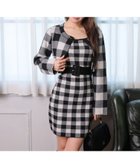 【リップサービス/LIP SERVICE】のLIP SERVICE/レトロチェックアンサンブルニットワンピース 人気、トレンドファッション・服の通販 founy(ファニー) ファッション Fashion レディースファッション Fashion for Women ワンピース Dresses ニットワンピース Knit Dresses アクリル Acrylic Material アンサンブル Ensemble Set カーディガン Cardigan, Knitwear クラシカル Classical, Vintage-Inspired クロップド Cropped, Short Length シューズ Shoes, Footwear チェック Check, Plaid, Tartan トレンド Trend, Trending Now フィット Fit, Slim Fit ブロック Block, Solid Block Pattern リラックス Relax, Relaxed Fit A/W・秋冬 Autumn/Winter thumbnail ブラック|ID: prp329100004836077 ipo3291000000035226330