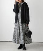 【ラジュール/Lajour】のギャザーシャツワンピース 人気、トレンドファッション・服の通販 founy(ファニー) ファッション Fashion レディースファッション Fashion for Women ワンピース Dresses シャツワンピース / 1枚で着映えコーデ Shirt Dresses ギャザー Gathered, Ruffled 無地 Plain, Solid Color thumbnail ブラックチェック|ID: prp329100004836078 ipo3291000000035226343