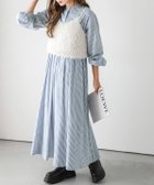 【ラジュール/Lajour】のギャザーシャツワンピース 人気、トレンドファッション・服の通販 founy(ファニー) ファッション Fashion レディースファッション Fashion for Women ワンピース Dresses シャツワンピース / 1枚で着映えコーデ Shirt Dresses ギャザー Gathered, Ruffled 無地 Plain, Solid Color thumbnail ブルーストライプ|ID: prp329100004836078 ipo3291000000035226344