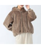 【ビームス ハート/BEAMS HEART】のショートファー フード ブルゾン 人気、トレンドファッション・服の通販 founy(ファニー) ファッション Fashion レディースファッション Fashion for Women アウター Coat / Outerwear Collection ブルゾンジャケット・スポーティアウター Blouson Jackets ショート Short, Short Length スウェット / スエット Sweatshirt, Sweatwear スラックス Slacks, Dress Pants トレンド Trend, Trending Now フェイクファー Faux Fur, Imitation Fur フェミニン Feminine, Girly ブルゾン Blouson, Bomber Jacket エレガント 上品 Elegant 今季 This Season, Current Season thumbnail BROWN|ID: prp329100004836083 ipo3291000000035226412