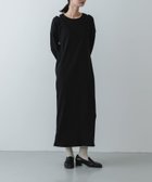 【センスオブプレイス/SENSE OF PLACE by URBAN RESEARCH】のレイヤードネックリブワンピース 人気、トレンドファッション・服の通販 founy(ファニー) ファッション Fashion レディースファッション Fashion for Women ワンピース Dresses 2026年 2026 夏 Summer S/S・春夏 SS, Spring/Summer, Warm Season thumbnail ブラック|ID: prp329100004836087 ipo3291000000035226444
