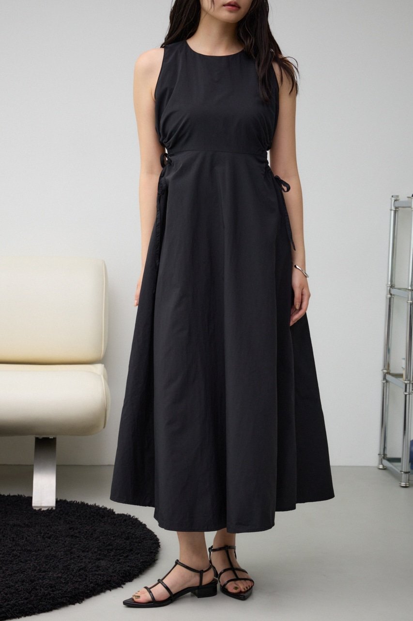 【アズール バイ マウジー/AZUL by moussy】のデザインノースリーブワンピース インテリア・キッズ・メンズ・レディースファッション・服の通販 founy(ファニー) 　ファッション　Fashion　レディースファッション　Fashion for Women　ワンピース　Dresses　2024年　2024　2024春夏・S/S　Spring/Summer 2024 SS24　おすすめ　Recommended / Our Picks　カーディガン　Cardigan, Knitwear　ジャケット　Jacket, Outerwear　スタンダード　Standard, Basic　フォーマル　Formal, Dressy　ボトム　Bottoms, Lower Wear　エレガント 上品　Elegant　夏　Summer　S/S・春夏　SS, Spring/Summer, Warm Season　BLK|ID: prp329100004836089 ipo3291000000035226452