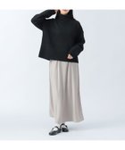 【ビームス ハート/BEAMS HEART】のタートルネックニット * サテンスカート(セットアイテム) 25AW ワンピース ウエストゴム 人気、トレンドファッション・服の通販 founy(ファニー) ファッション Fashion レディースファッション Fashion for Women スカート Skirts サテン Satin, Glossy Fabric シンプル Simple, Minimal タートル Turtleneck, Turtle Collar タートルネック Turtleneck, High Neck トレンド Trend, Trending Now バランス Balance, Style Balance マーメイド Mermaid, Fishtail Silhouette エレガント 上品 Elegant 2025年 2025 2025-2026秋冬・A/W Autumn/Winter 2025–26 AW25–26 thumbnail BLACK×LIGHT GREY/SK|ID: prp329100004836124 ipo3291000000035226817