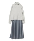 【ビームス ハート/BEAMS HEART】のタートルネックニット * サテンスカート(セットアイテム) 25AW ワンピース ウエストゴム 人気、トレンドファッション・服の通販 founy(ファニー) ファッション Fashion レディースファッション Fashion for Women スカート Skirts サテン Satin, Glossy Fabric シンプル Simple, Minimal タートル Turtleneck, Turtle Collar タートルネック Turtleneck, High Neck トレンド Trend, Trending Now バランス Balance, Style Balance マーメイド Mermaid, Fishtail Silhouette エレガント 上品 Elegant 2025年 2025 2025-2026秋冬・A/W Autumn/Winter 2025–26 AW25–26 thumbnail LIGHT GREY×BLUE/SK|ID: prp329100004836124 ipo3291000000035226819