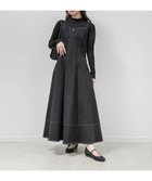 【ランダ/RANDA】のデニムフレアワンピース 人気、トレンドファッション・服の通販 founy(ファニー) ファッション Fashion レディースファッション Fashion for Women ワンピース Dresses カーディガン Cardigan, Knitwear シャーリング Shirring, Ruched シルバー Silver, Metallic Silver デニム Denim, Jeans Material フィット Fit, Slim Fit フェミニン Feminine, Girly フロント Front, Front Design ポケット Pocket, Pocket Detail おすすめ Recommended / Our Picks エレガント 上品 Elegant thumbnail BLACK|ID: prp329100004836133 ipo3291000000035226902