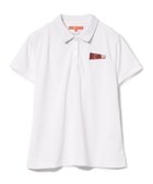 【ビームス ウイメン/BEAMS】のWOMEN ORANGE LABEL / 裏襟ジャカードロゴ ポロシャツ 人気、トレンドファッション・服の通販 founy(ファニー) ファッション Fashion レディースファッション Fashion for Women トップス・カットソー Cut & Sew Tops シャツ・ブラウス・オフィスカジュアル Elegant Blouses & Button-Ups ポロシャツ・きれいめカジュアル Smart-Casual Polo Tops アウトドア Outdoor Clothing 吸水 Absorbent, Quick-Dry 軽量 Lightweight, Ultra Light シンプル Simple, Minimal ジャカード／ジャガード Jacquard, Woven Pattern ストレッチ Stretch, Stretchy Fabric フィット Fit, Slim Fit ベーシック Basic, Essential ポロシャツ Polo Shirt, Collared Tee メンズ Men's, Menswear 無地 Plain, Solid Color ゴルフ Golf thumbnail WHITE|ID: prp329100004836191 ipo3291000000035227237