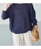 【スピック&スパン/Spick & Span】の《WEB限定カラー有り / 追加 》ペーパーヤーン2WAYルーズプルオーバー 人気、トレンドファッション・服の通販 founy(ファニー) ファッション Fashion レディースファッション Fashion for Women トップス・カットソー Cut & Sew Tops カジュアルプルオーバー・ニットトップス Pullovers & Knit Tops / Casual Pullovers thumbnail ネイビー|ID: prp329100004836204 ipo3291000000035227331