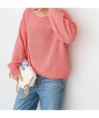 【スピック&スパン/Spick & Span】の《WEB限定カラー有り / 追加 》ペーパーヤーン2WAYルーズプルオーバー 人気、トレンドファッション・服の通販 founy(ファニー) ファッション Fashion レディースファッション Fashion for Women トップス・カットソー Cut & Sew Tops カジュアルプルオーバー・ニットトップス Pullovers & Knit Tops / Casual Pullovers thumbnail ピンク|ID: prp329100004836204 ipo3291000000035227332