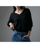 【サロン アダム エ ロペ/SALON adam et rope'】のウォッシャブルウールVネックプルオーバー 人気、トレンドファッション・服の通販 founy(ファニー) ファッション Fashion レディースファッション Fashion for Women トップス・カットソー Cut & Sew Tops カジュアルプルオーバー・ニットトップス Pullovers & Knit Tops / Casual Pullovers Vネックトップス V-Neck Tops / V-Cut Neckline Shirts インナー Innerwear シンプル Simple, Minimal ジャケット Jacket, Outerwear タンク Tank Top, Sleeveless Top チャーム Charm, Pendant トレンド Trend, Trending Now 定番 Standard, Basic Item プレート Plate, Dish ベーシック Basic, Essential ポケット Pocket, Pocket Detail エレガント 上品 Elegant ビジネス 仕事 通勤 Business / Work / Commuting thumbnail ブラック(01)|ID: prp329100004836224 ipo3291000000035227529