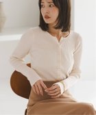 【ノーブル / スピック&スパン/NOBLE / Spick & Span】の《追加 》CO/SILK リブカーディガン 人気、トレンドファッション・服の通販 founy(ファニー) ファッション Fashion レディースファッション Fashion for Women トップス・カットソー Cut & Sew Tops カーディガン・羽織り Layered Style Cardigans インナー Innerwear ジャケット Jacket, Outerwear バランス Balance, Style Balance パール Pearl, Pearl Accent リラックス Relax, Relaxed Fit エレガント 上品 Elegant 人気 Popular, Best Seller 再入荷 Restock / Back in Stock 定番 Standard, Basic Item thumbnail ホワイト A|ID: prp329100004836236 ipo3291000000035227623