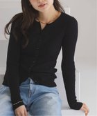 【ノーブル / スピック&スパン/NOBLE / Spick & Span】の《追加 》CO/SILK リブカーディガン 人気、トレンドファッション・服の通販 founy(ファニー) ファッション Fashion レディースファッション Fashion for Women トップス・カットソー Cut & Sew Tops カーディガン・羽織り Layered Style Cardigans インナー Innerwear ジャケット Jacket, Outerwear バランス Balance, Style Balance パール Pearl, Pearl Accent リラックス Relax, Relaxed Fit エレガント 上品 Elegant 人気 Popular, Best Seller 再入荷 Restock / Back in Stock 定番 Standard, Basic Item thumbnail ブラック|ID: prp329100004836236 ipo3291000000035227625