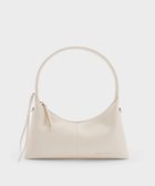 【チャールズ アンド キース/CHARLES & KEITH】のSimone シモーン ショルダーバッグ 人気、トレンドファッション・服の通販 founy(ファニー) ファッション Fashion レディースファッション Fashion for Women バッグ Bags thumbnail Cream|ID: prp329100004836239 ipo3291000000035227641